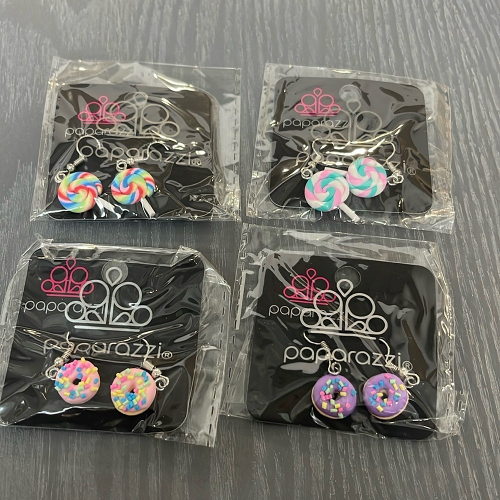 PAPARAZZI sweet tooth earring sets
